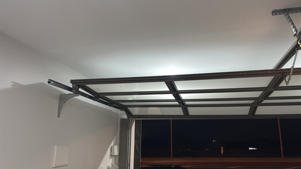 Garage door noisy in operation by hand, found during a pre-purchase inspection in Craigieburn, 8 km from Mickleham