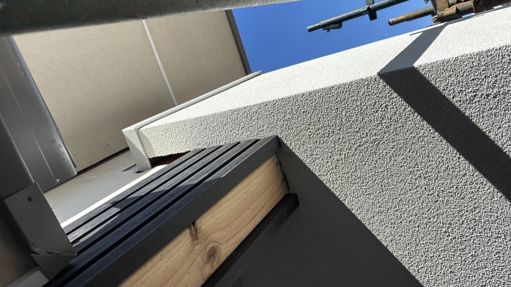 Hebel wall panels cracked and needing filling, found during a fixing inspection in Mickleham