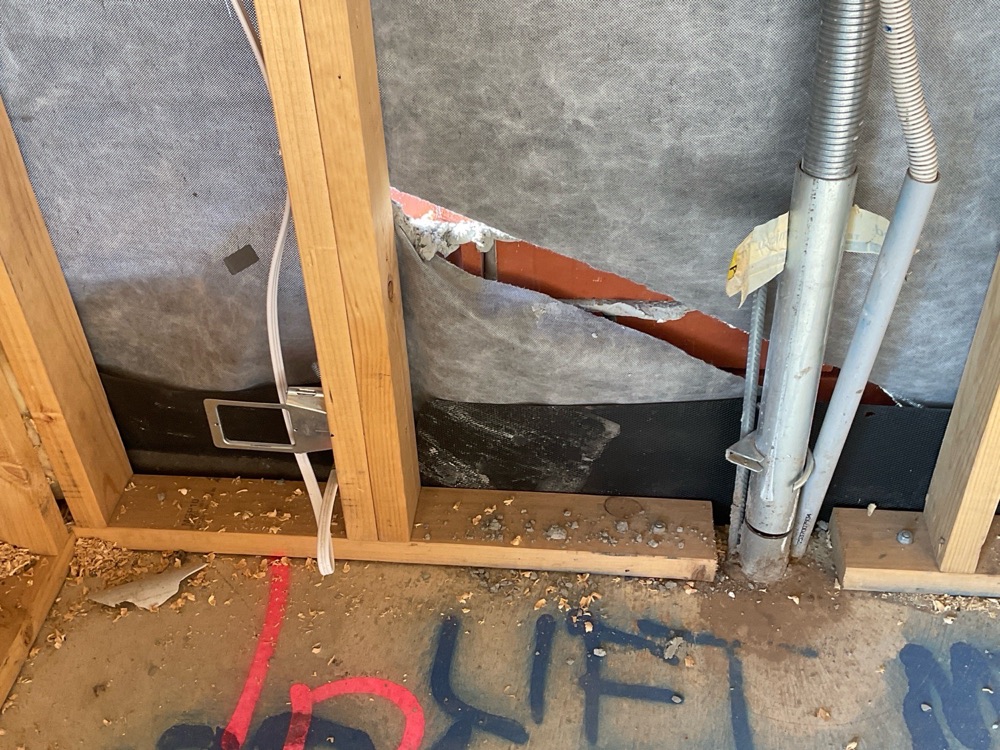 Lock-up (pre-plaster) inspection in Mickleham